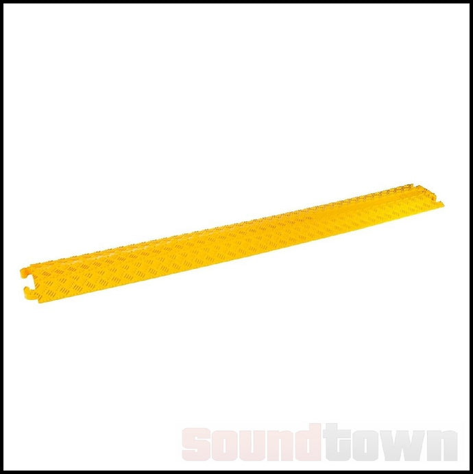 LOW PROFILE CABLE COVER 1M - YELLOW