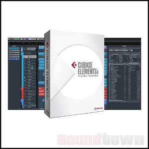 STEINBERG CUBASE ELEMENTS 8 DAW SOFTWARE (WITH FREE UPDATE TO CURRENT VERSION)