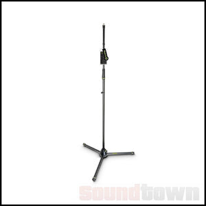 GRAVITY GMS43 STRAIGHT MICROPHONE STAND WITH FOLDING TRIPOD BASE