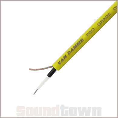 VAN DAMME XKE PRO GRADE INSTRUMENT CABLE PER/M (YELLOW) - Soundtown