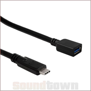 USB-C TO USB-A FEMALE ADAPTER CABLE - Soundtown