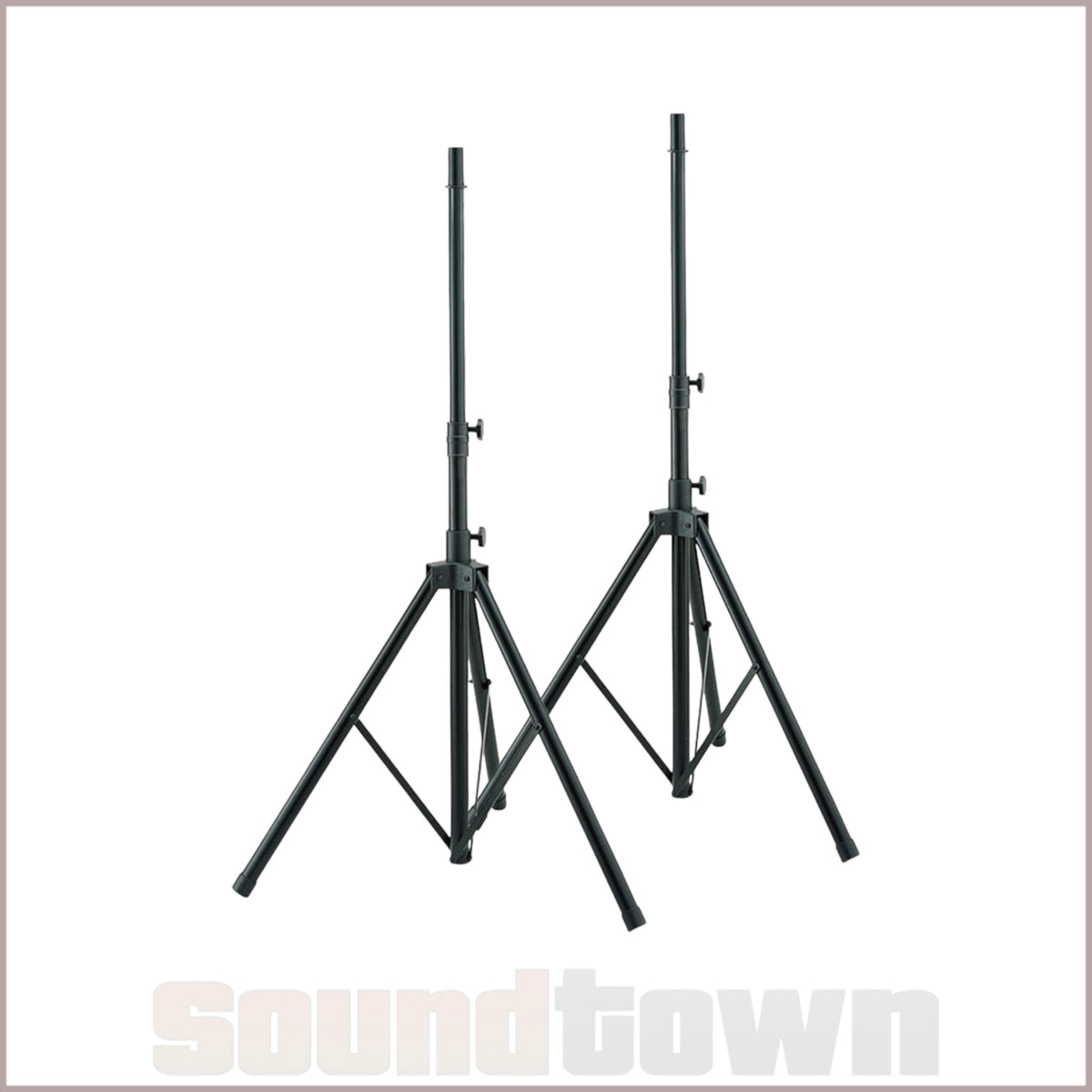 HAMILTON KB700S SPEAKER STAND - ALUMINIUM (PAIR)