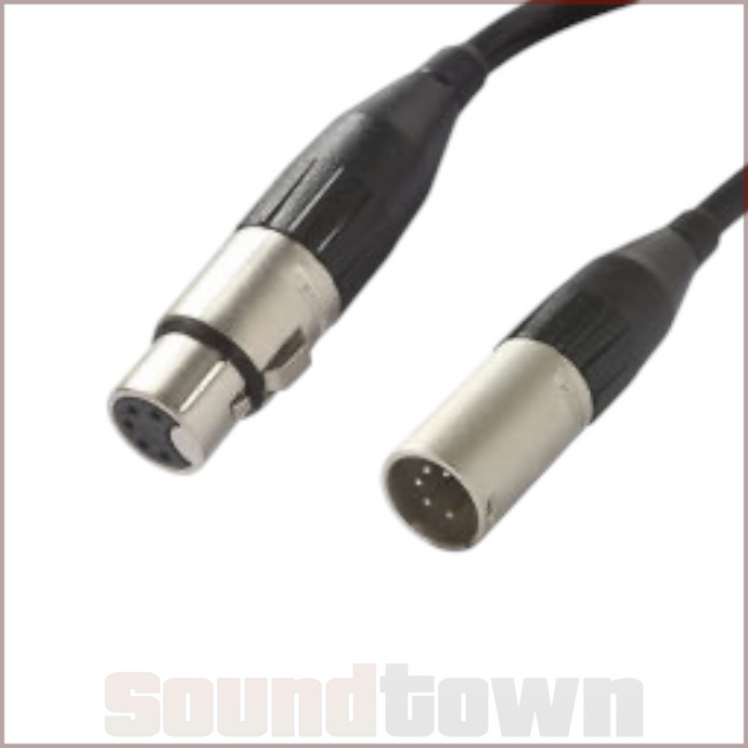 AMPHESOUND PR7075D001 1M DMX 5-PIN LEAD