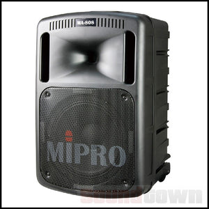 MIPRO MA808CDMB-5 PORTABLE PA WITH 1 RECEIVER AND CD/USB PLAYER