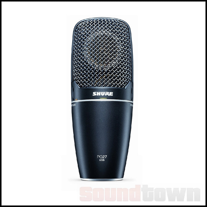 SHURE PG27USB USB MICROPHONE (MICROPHONE CLIP MISSING)