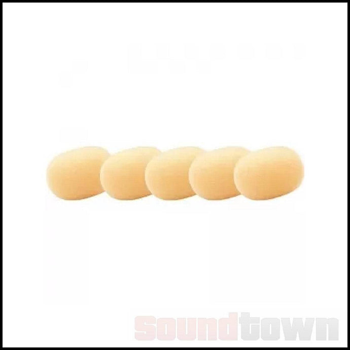 DPA DUA0567 MINIATURE WINDSCREENS BEIGE 5-PACK