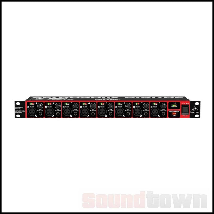 BEHRINGER ULTRAGAIN DIGITAL ADA8200 INTERFACE