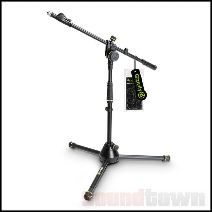 GRAVITY GMS4222B SHORT MICROPHONE STAND