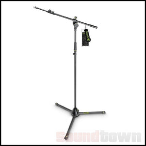 GRAVITY TMS4322B TOURING SERIES TRIPOD MICROPHONE STAND TELESCOPIC BOOM