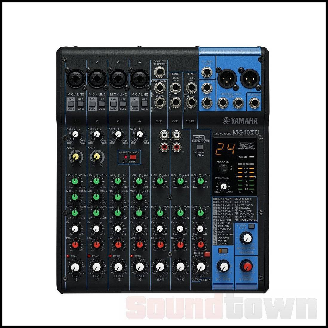 YAMAHA MG10XU ANALOGUE MIXER YAMAHA MG10XU ANALOGUE MIXER