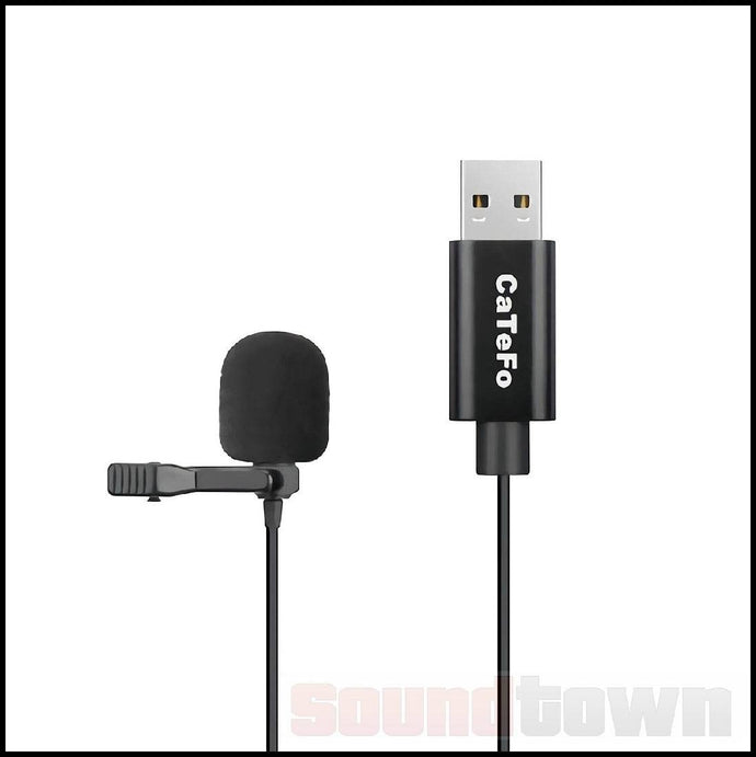 CATEFO FO-ULM1 USB LAVALIER MICROPHONE