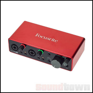 FOCUSRITE SCARLETT 2I2 MK3 USB AUDIO INTERFACE